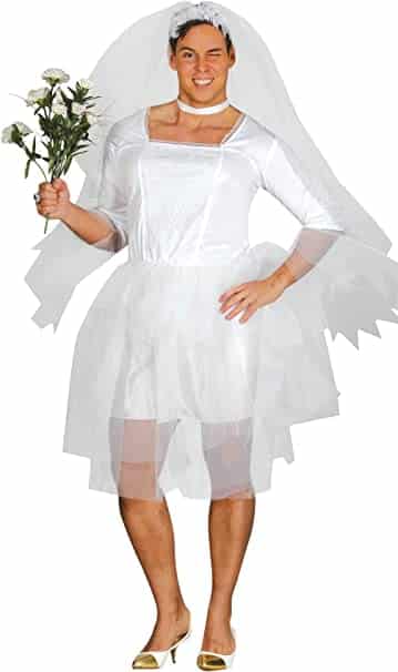 Fancy dress stag do bride