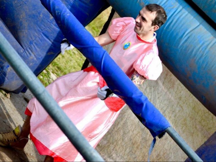 human table football